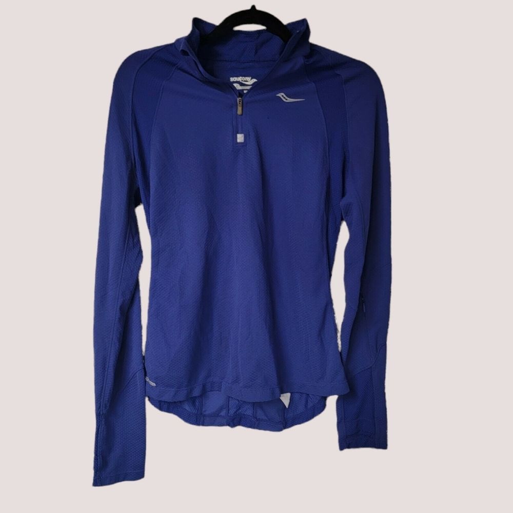 Saucony Medium‎ Blue Pull Over Run Dry